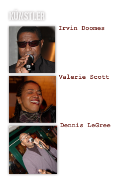 Künstler
￼Irvin Doomes￼



Valerie Scott
￼



Dennis LeGree
